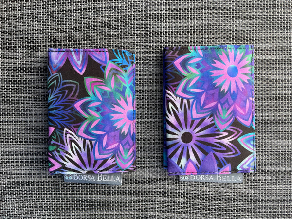Card Holder RFID Protected -  Dazzle Fabric