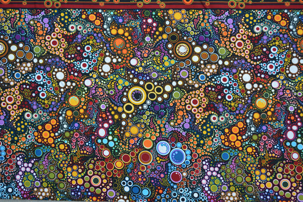 SMALL SIZE Travel Bags Crossbody Purse - A1 Cross Body - Faux Leather - Tablet Purse - Happy Dot Fabric