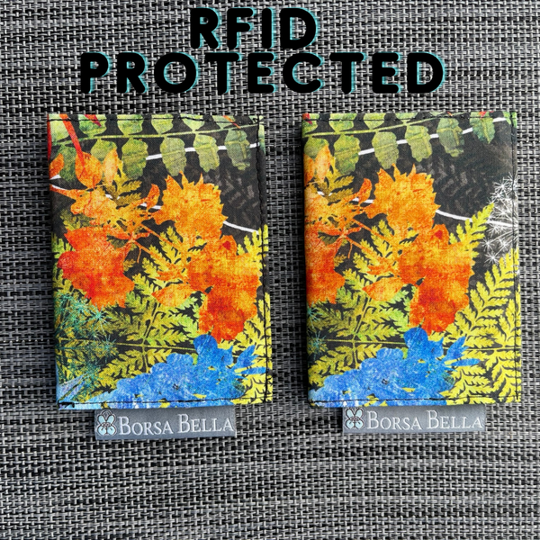 Card Holder RFID Protected - Night Ferntastic