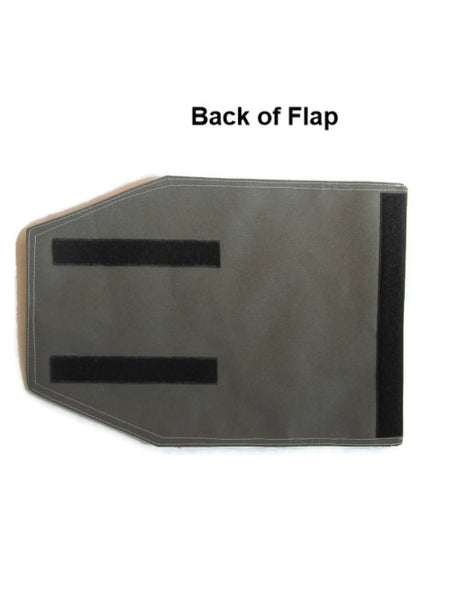Convertible Backpack Flaps - Verde Fabric