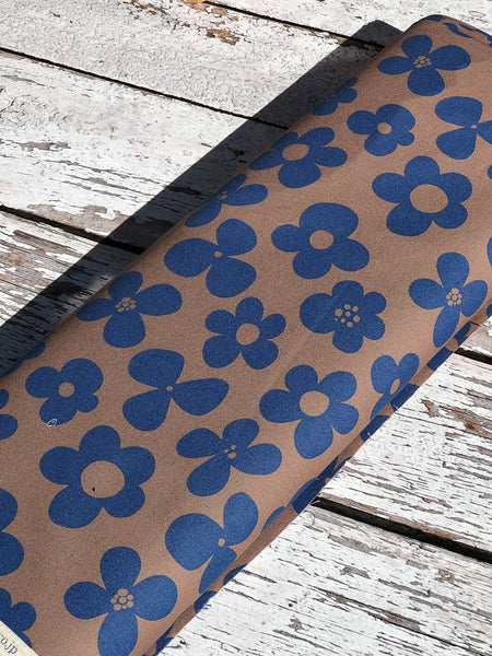 Card Holder RFID Protected - Blue Bayou Canvas Fabric
