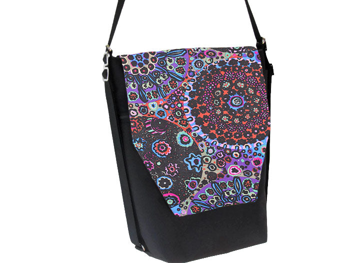 Convertible Backpack Bag -  Stary Night Fabric