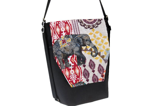 Convertible Backpack Bag -  Indie Elle Fabric