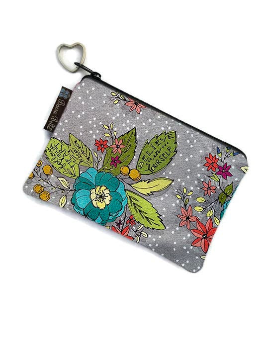 Catch All Zippered Pouch - Inspiration Fabric