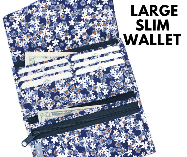 Wallet - Slim Large Wallet - Light Weight - Supernova Fabric