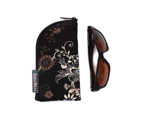Sunglass Cases - Black Beauty Fabric