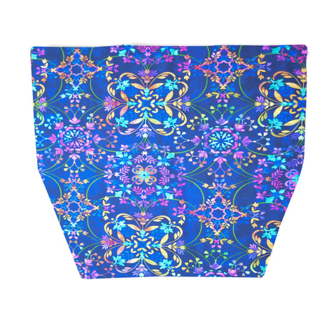FLAP for Large Messenger Bag - Blue Violet Fabric