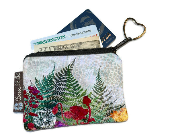 Catch All Zippered Pouch - FernTastic Fabric